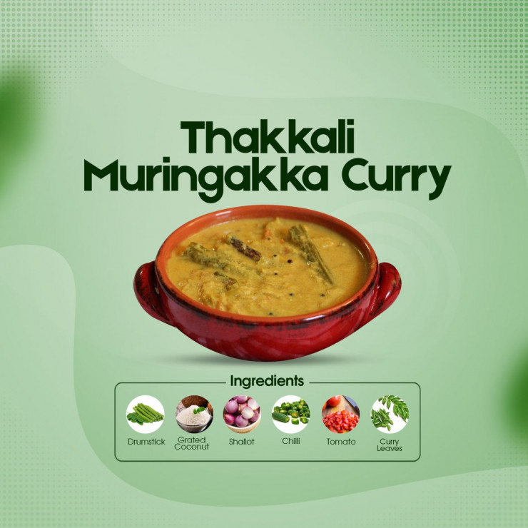 Instant Thakkali Muringakkaya Curry Kit